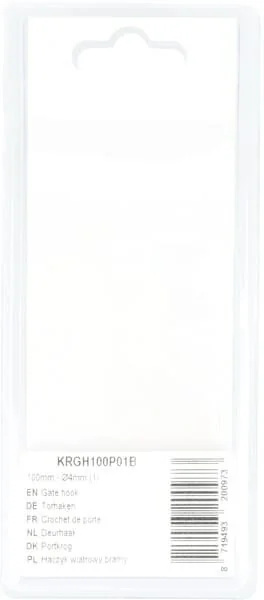 Kramp - KRGH100P01B - Gate Hook 100mm - (1)