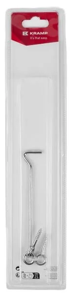 Kramp - KRGH140P01B - Gate Hook 140mm - (1)