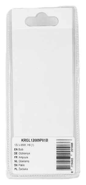 Kramp - KRGL12009P01B - Bulb 12V x 65W, H9 (1)