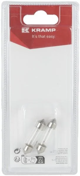 Kramp - KRGL1221P02B - Bulb 12V x 5W, SV8.5 (2)