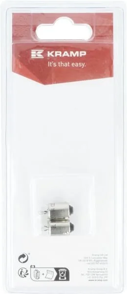 Kramp - KRGL1233P02B - Bulb 12V x 3W, BA9s (2)