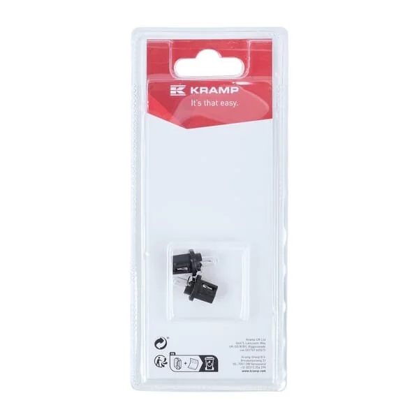 Kramp - KRGL12598P02B - Bulb 12V x 1.2W, BA8.5d (2)