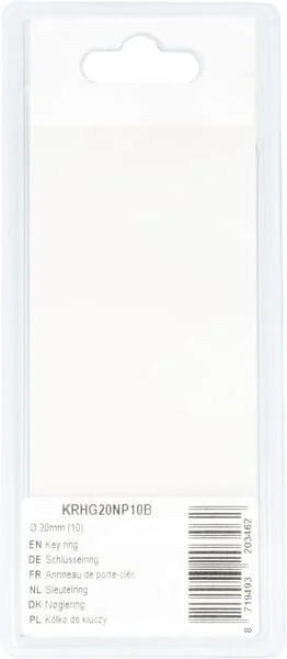 Kramp - KRHG20NP10B - Key Ring (10)