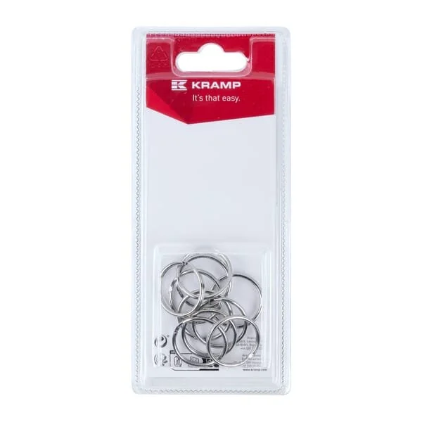 Kramp - KRHG25NP10B - Key Ring (10)