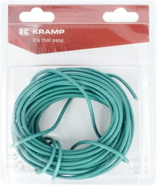 Kramp - KRKA1153P10B - Electrical Cable Green 1x1.5mm², 10m (1)
