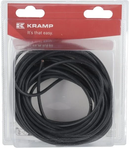Kramp - KRKA1255P10B - Electrical Cable Black 1x2.5mm², 10m (1)