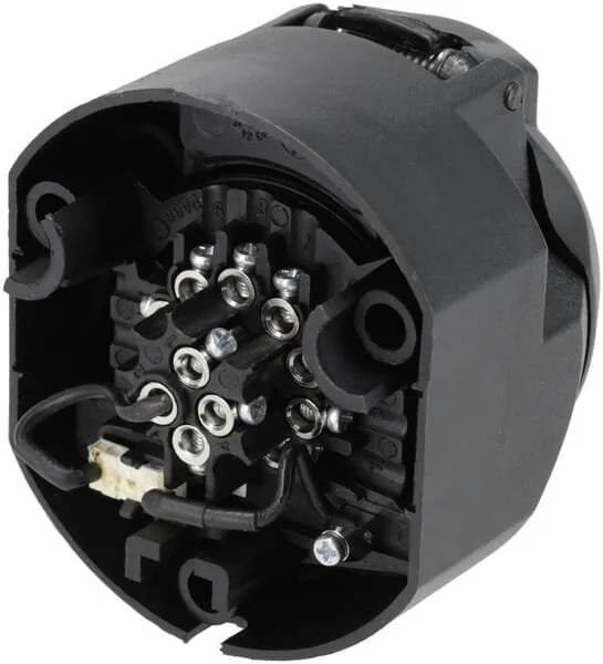 Kramp - KRLA403010P01B - Trailer Pin Socket Plastic 13 Pin (1)