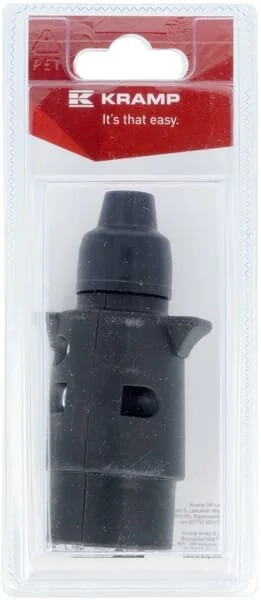 Kramp - KRLA403011P01B - Trailer Pin Plug Plastic 7 Pin (1)