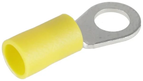 Kramp - KRLA9050P06B - Ring Terminal, Yellow - 4.0-6.0mm² (6)