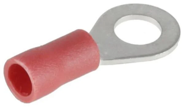Kramp - KRLA9160P06B - Ring Terminal, Red - 0.5-1.0mm² (6)