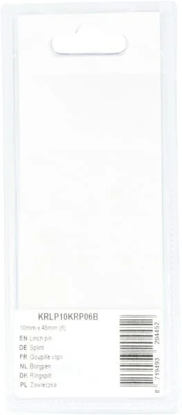 Kramp - KRLP10KRP06B - Linch Pin 10mm x 45mm (6)