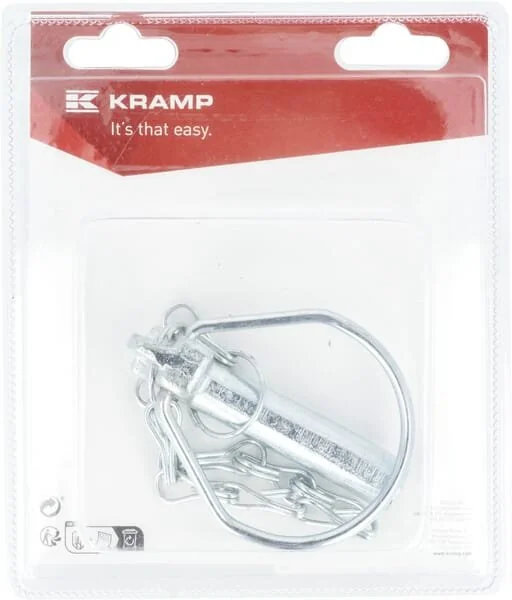 Kramp - KRLP916060KRP01B - Linch Pin 16mm x 58mm (1)