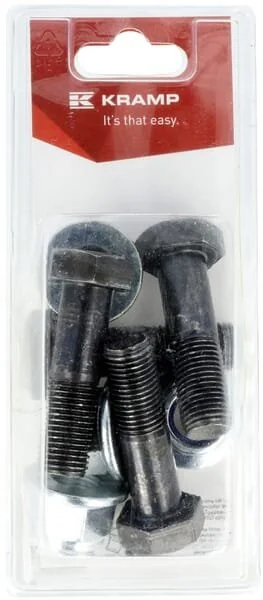 Kramp - KRRB141550P04B - Plough Bolt M14x50mm, 12.9 (4)