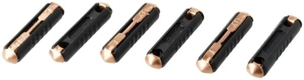 Kramp - KRSI12040P06B - Fuse 40A x 25mm, Torpedo (6)