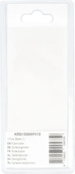 Kramp - KRSI150000P01B - Fuse Holder 2 Pole, Blade (1)