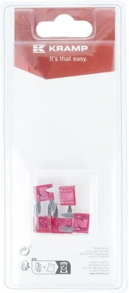 Kramp - KRSI20262P06B - Fuse 4A x 16.3mm, Mini (6)