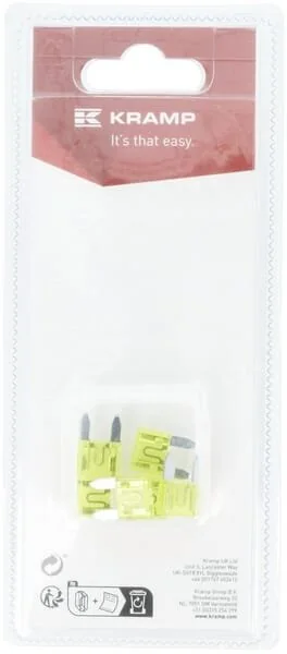Kramp - KRSI20267P06B - Fuse 20A x 16.3mm, Mini (6)