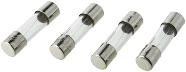 Kramp - KRSI23504P04B - Fuse 2A x 20mm, Glass (4)