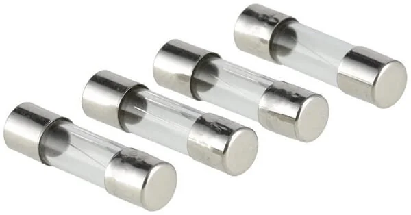 Kramp - KRSI23513P04B - Fuse 2A x 32mm, Glass (4)