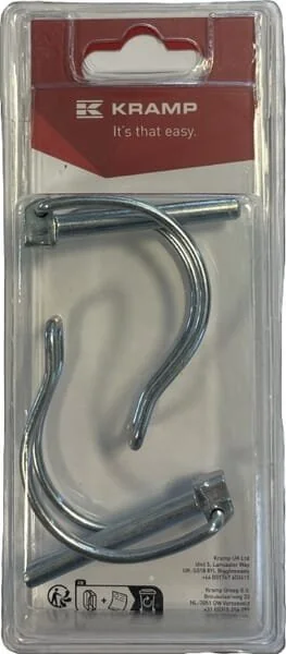 Kramp - KRSLP645P02B - Tube Linch Pin 6mm x 45mm (2)