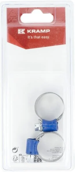 Kramp - KRSMS1524P02B - Hose Clamp 15mm - 24mm (2)