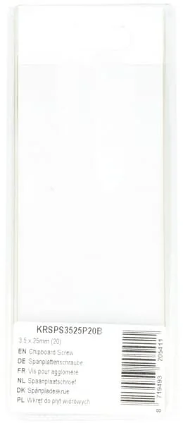 Kramp - KRSPS3525P20B - Chipboard Screw 3.5x25mm (20)