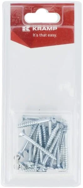 Kramp - KRSPS4540P20B - Chipboard Screw 4.5x40mm (20)