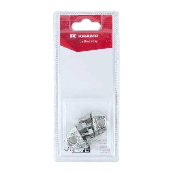 Kramp - KRWL08P02B - Rope Clamp 8mm (2)