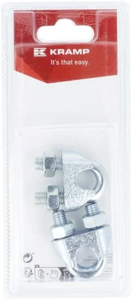 Kramp - KRWL10P02B - Rope Clamp 10mm (2)