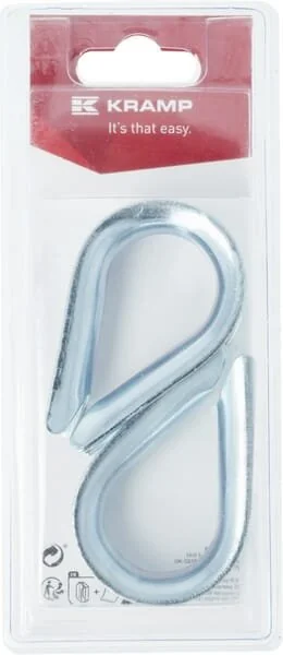 Kramp - KRWT12P02B - Wire Rope Thimble - 47x28mm (2)