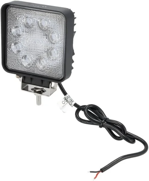 Kramp - LA10901 - Work Light LED, 24W, 2000lm, Square, White, mm, Flood
