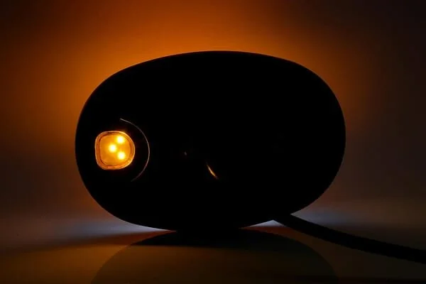 Kramp - LA80095 - Multifunction Front Light LED, Oval, With Repeater