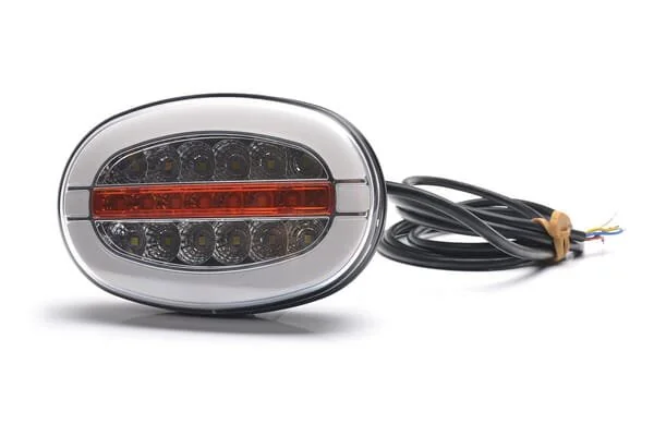 Kramp - LA80096 - Multifunction Front Light LED, Oval
