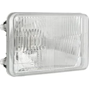 Kramp - LA80170 - Headlight Halogen, Rectangular, 12/, 168x106mm