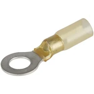 Kramp - LA901011 - Heat Shrink Ring Connector, Yellow, 4.0-6.0mm²