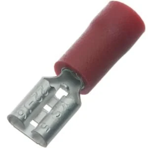 Kramp - LA9145CKR - Terminal Blade Female, Red, 0.5-1mm² 5.2x0.5mm (100x)