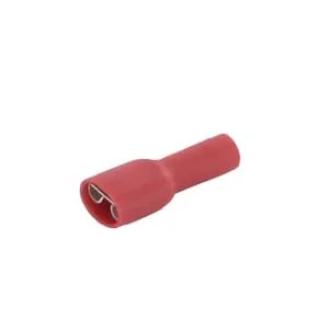 Kramp - LA9150CKR - Terminal Blade Female, Red, 0.5-1mm² 6.4x0.8mm (100x)