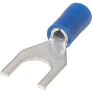 Kramp - LA9200CKR - Fork Terminal, Blue, 1.5-2.5mm² (100x)
