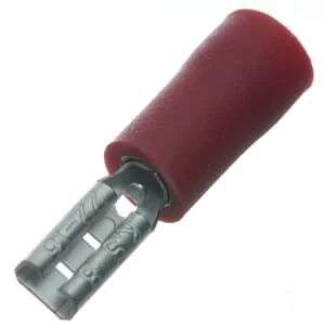 Kramp - LA9235CKR - Terminal Blade Female, Red, 0.5-1mm² 2.8x0.8mm (100x)