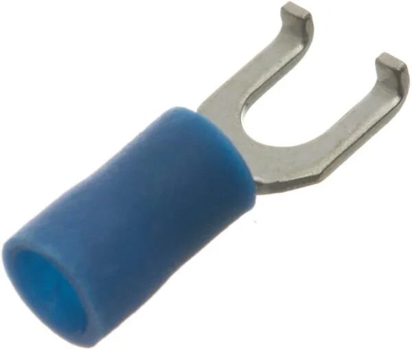 Kramp - LA9280CKR - Fork Terminal, Blue, 1.5-2.5mm² (100x)
