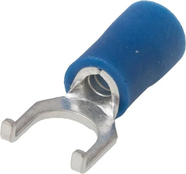 Kramp - LA9285CKR - Fork Terminal, Blue, 1.5-2.5mm² (100x)
