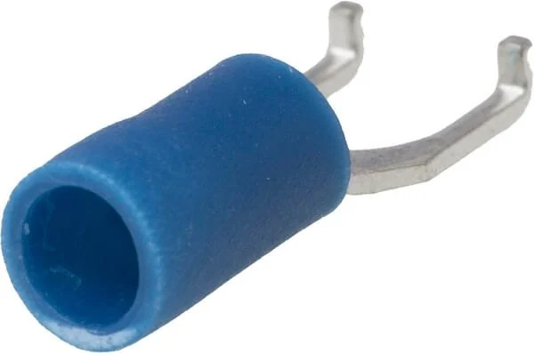 Kramp - LA9285CKR - Fork Terminal, Blue, 1.5-2.5mm² (100x)