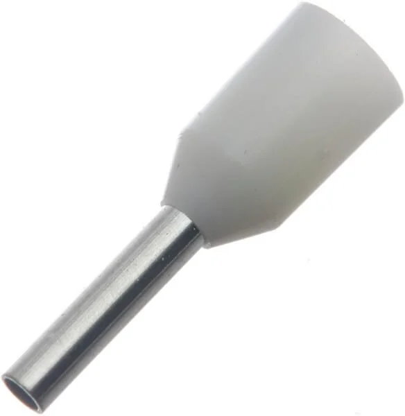 Kramp - LA9520CKR - Cable End Cover White, 0.5mm² (100x)