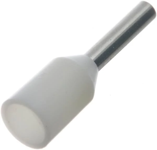 Kramp - LA9520CKR - Cable End Cover White, 0.5mm² (100x)
