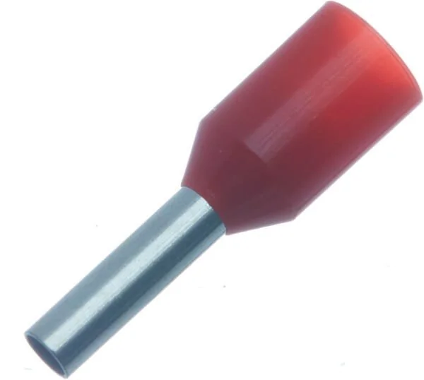 Kramp - LA9530CKR - Cable End Cover Red, 1mm² (100x)