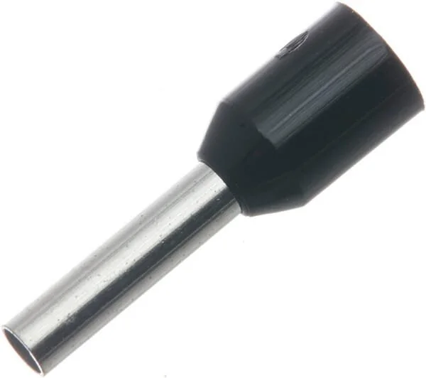 Kramp - LA9535CKR - Cable End Cover Black, 1.5mm² (100x)