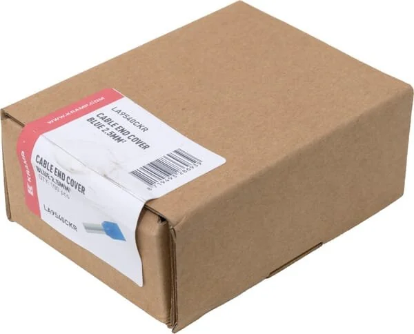 Kramp - LA9540CKR - Cable End Cover Blue, 2.5mm² (100x)