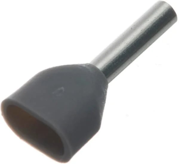 Kramp - LA9725CKR - Cable End Cover Grey, 0.8mm² (100x)