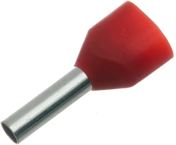 Kramp - LA9730CKR - Cable End Cover Red, 1mm² (100x)