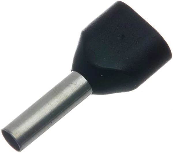 Kramp - LA9735CKR - Cable End Cover Black, 1.5mm² (100x)